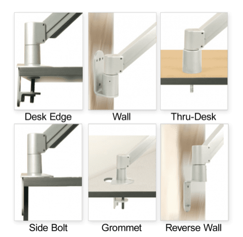 FLEXmount offers six different configurations–all in one kit!
